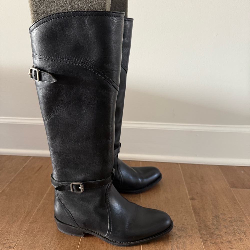 Frye Black Heeled Boots for Women